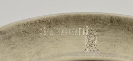 2 db Berndorf Krupp tálka, jelzett, d: 16 cm