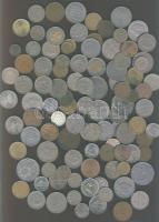 Portugália 104db modern fémpénz, kb. 25 klf típus, változatos anyag, benne nagy címletek T:2,3