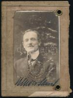 1923-1955 Vegyes MÁV és Fővárosi Villamosvasút arcképes igazolvány tétel, összesen 5 db, vegyes álla...