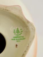 Hollóházi porcelán kacsa, kézzel festett, jelzett, hibátlan, 24x250 cm