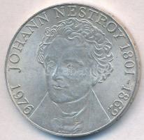 Ausztria 1976. 100Sch Ag "Johann Nestroy" T:1- Austria 1976. 100 Schilling Ag "Johann Nestroy" C:AU