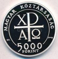 2009. 5000Ft Ag "Kálvin János" tanúsítvánnyal T:PP Adamo EM226