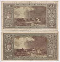 1945. 50P (4x) T:III,III-