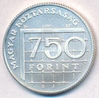 1998. 750Ft Ag "Labdarúgó VB" T:BU 
Adamo EM148