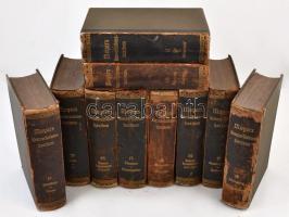 Meyers Großes Konversations-Lexikon 1-23. kötet. Leipzig-Wien, 1907-1912, Bibliographisches Institut...