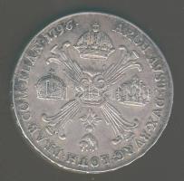 Ausztria(Osztrák Németalföld/magyar verdejel 1796B Tallér Ag T:2/3+