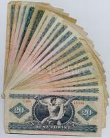 1965-1980. 20Ft (20x) T:III,III-