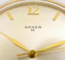 Anker 17 köves zsebóra, jó állapotban, működik, d: 4 cm