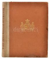 Voit Pál: Régi magyar otthonok. Budapest, 1943, Királyi Magyar Egyetemi Nyomda, 319 p. Gazdag fekete...