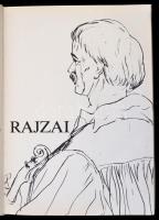 Borsos Miklós rajzai. Bp, 1985, Szépirodalmi Könyvkiadó. Kiadói egészvászonkötés, kiadói kissé gyűrö...