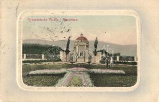 Krasznahorkaváralja, Krásnohorské Podhradie; Mauzóleum. Fuchs József kiadása / mausoleum (EK)