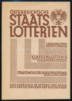 Ausztria 1936 Osztálysorsjáték reklám
