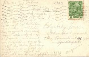 1914 SMS Erzherzog Ferdinand Max az Osztrák-Magyar Haditengerészet Erzherzog-osztályú pre-dreadnough...