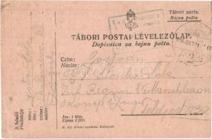 9 db első világháborús tábori postai levelezőlap, ebből 1 képeslap (Lemberg) / 9 WWI Austro-Hungaria...
