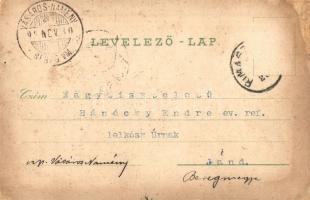 1899 Rimaszombat, Rimavská Sobota; látkép. Rakottyay Lajos kiadása / general view. Schwidernoch Káro...