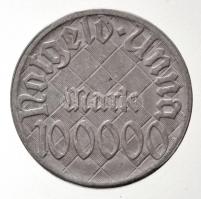 Németország / Weimari Köztársaság / Unna 1923. 100.000M Al szükségpénz T:1-,2
Germany / Weimar Repu...