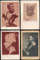 78 db kép festőkről, festményekről