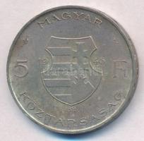 1946. 5Ft Ag "vastag Kossuth" T:1-,2 patina 
Adamo F8