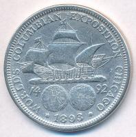 Amerikai Egyesült Államok 1893. 1/2$ Ag "Columbiai fél dollár" T:2-
USA 1893. 1/2 Dollars...