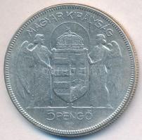 1930. 5P Ag "Horthy jobbra" T:2-,3
Adamo P8