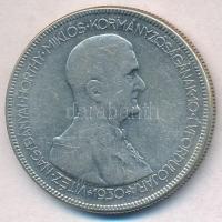 1930. 5P Ag "Horthy jobbra" T:2-,3 Adamo P8