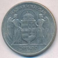 1930. 5P Ag "Horthy jobbra" T:2-,3
Adamo P8