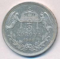 1908KB 5K Ag "Ferenc József" T:2,2- ph.
Adamo K7