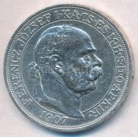 1907KB 5K Ag "Ferenc József koronázásának 40. évfordulója" T:2,2-
Adamo K7.1