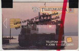 1991 Balaton ferry telefonkártya, bontatlan csomagolásban