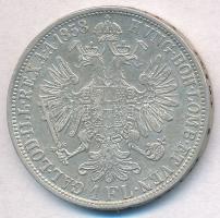 Ausztria 1858A 1Fl Ag "Ferenc József" T:2,2-
Austria 1858A 1 Florin Ag "Franz Joseph...