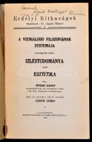 Péterfi Károly: A vizsgálódó filozófiának systemája. 3.: ízléstudománya vagy esztétika. Cluj-Kolozsv...