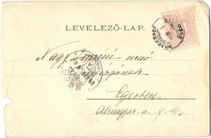 10 db régi városképes és motívum képeslap, közte 1 modern lap. vegyes minőség / 10 pre-1945 town-vie...