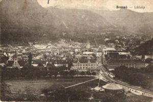 Brassó, Kronstadt, Brasov; látkép / general view + K.u.K. Permanenter Krankenzug No. 57. (EK)