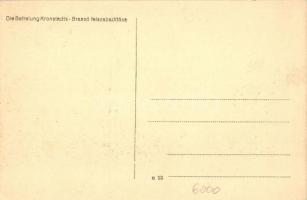 1916 Brassó, Kronstadt, Brasov; Die Befreiung Kronstadts, Die Hauptwache / Brassó felszabadítása, a ...