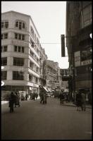 cca 1938 Budapesti életképek, utca képek, 21 db szabadon felhasználható vintage negatív, 24x36 mm