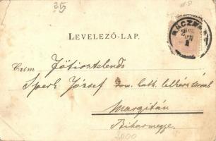 1900 Ráckeve, Római katolikus iskola és templom. Art Nouveau (EB)