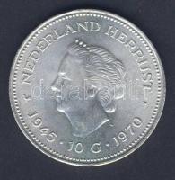 Hollandia 1970. 10G Ag "Wilhelmina Julianna" T:2