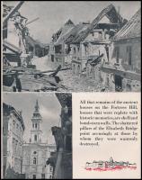 Rebuild Budapest! Manninger János fotóival. A tipográfiát Kozma Lajos tervezte. Bp.,1945, Muncipial ...