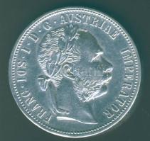 Ausztria 1879. 1Fl Ag T:2/2-