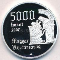 2007. 5000Ft Ag "Árpád-házi Szent Erzsébet" tanúsítvánnyal T:PP
Adamo EM213