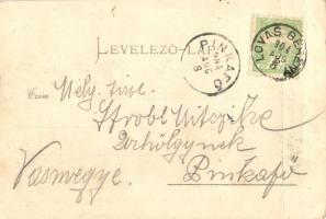 Lovasberény, Gróf Cziráky kastély. Bartos M. kiadása (fa)