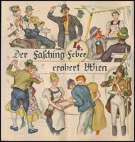 1939 Deutschland Wien Tanzt Fashing 1939. 1939. februári bécsi táncmulatságok gazdagon illusztrált p...