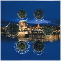 2009. 5Ft-200Ft (6xklf) dísztokos forgalmi szett "Lánchíd" T:BU 
Adamo FO43