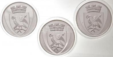 DN "Reneszánsz szett" ezüstözött Cu-Ni emlékérem sorozat dísztokban, benne "Mátyás&qu...