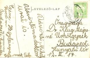 Selmecbánya, Banská Stiavnica; Szitnya-hegyi pavilon, menedékház. Joerges kiadása / Sitno mountain p...