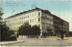 Pozsony, Pressburg, Bratislava; Savoy szálloda / Hotel Savoy (EK)