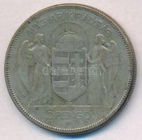 1930. 5P Ag "Horthy jobbra" T:3 
Adamo P8