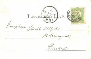 Szombathely, Hollán Ernő utca, Karlovitz Ferenc üzlete és saját kiadása (EK)