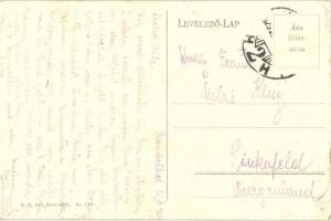 Szombathely, Székesegyház belső és külső nézet - 2 db régi képeslap