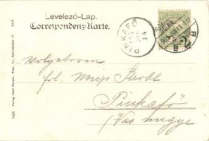 Sopron, Schaumburg-Lippe hercegi villa. Josef Popper kiadása (EK)